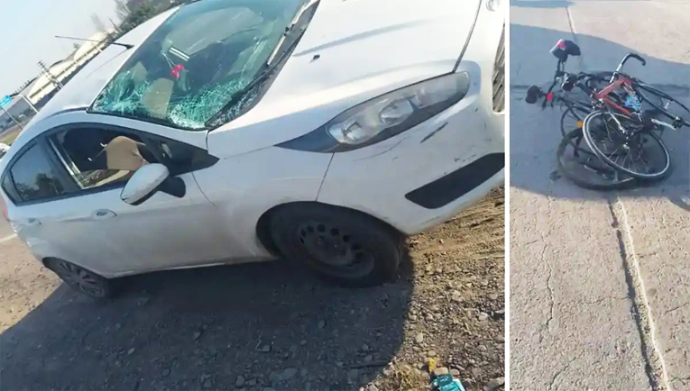 Falleció el ciclista que fue arrollado en la ruta 9 cerca del acceso a Villa Mariano Moreno