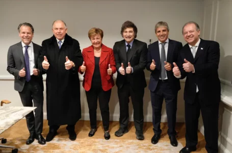 Milei se reúne con Georgieva en Washington en medio de la tensión cambiaria