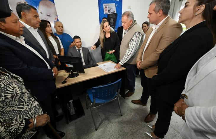 Jaldo inauguró el Centro de Documentación Rápida en Cebil Redondo