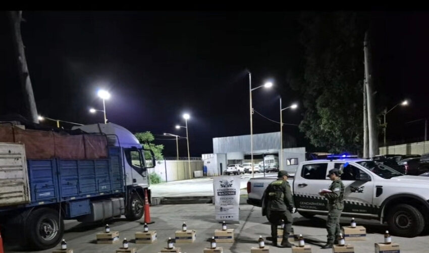 Interceptan en Taco Ralo una carga de precursores químicos que tenía como destino Tucumán