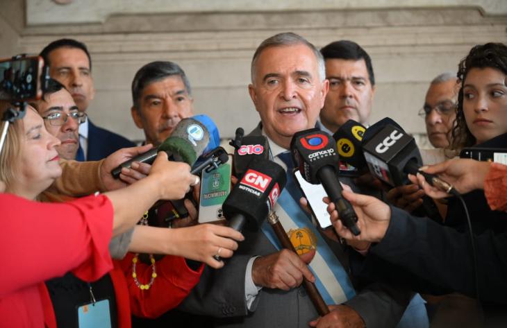 Jaldo respaldó el conteo por distrito y pidió respetar el carácter federal del país