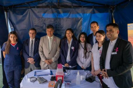 Acevedo y Medina Ruiz destacaron el trabajo territorial del programa “La Salud Más Cerca” en Villa 9 de Julio