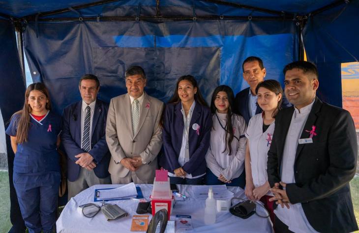 Acevedo y Medina Ruiz destacaron el trabajo territorial del programa “La Salud Más Cerca” en Villa 9 de Julio