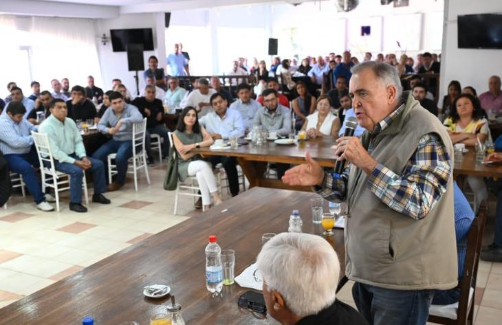 Jaldo se reunió con los 93 delegados comunales para evaluar la gestión y fortalecer el trabajo territorial
