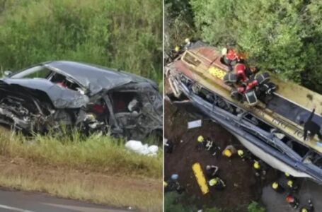El inquietante audio del conductor del auto que chocó al colectivo en Misiones: «me quiero pegar un…»