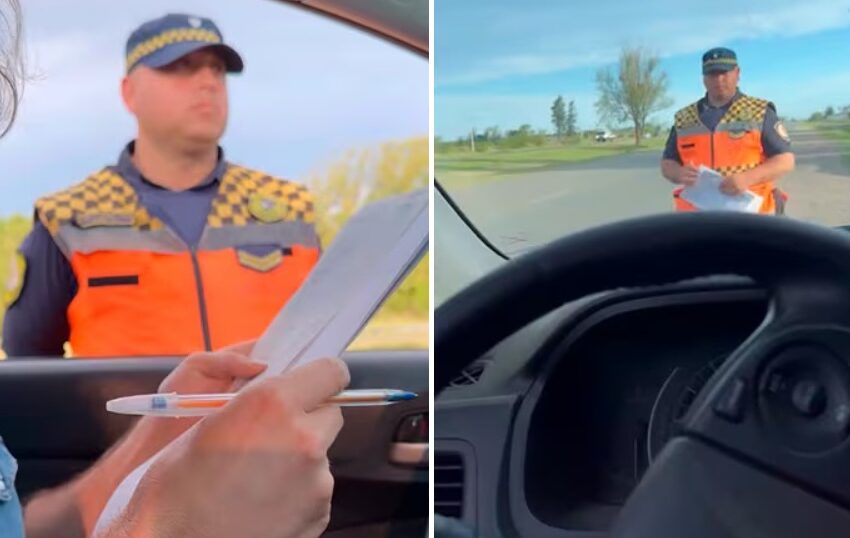 Los multaron por amamantar a un bebé en el auto y explotaron las redes sociales: qué dice la ley