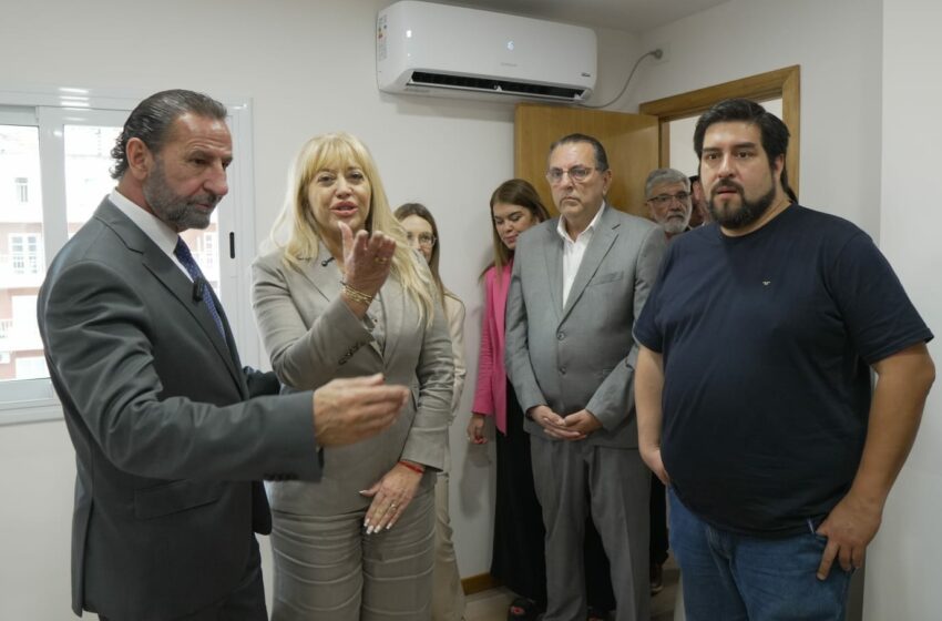  Fernando Juri inauguró el 5° piso del Concejo Deliberante y presentó el nuevo SUM abierto a los vecinos