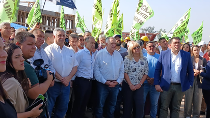 Jaldo recorrió obras del Procrear Tucumán y destacó la importancia de la obra pública como motor económico