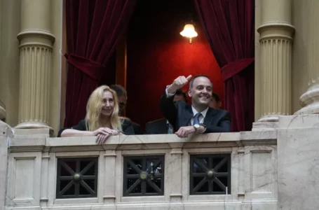 Karina Milei y Adorni desafían a Villarruel y asisten a la jura de Bullrich en el Senado