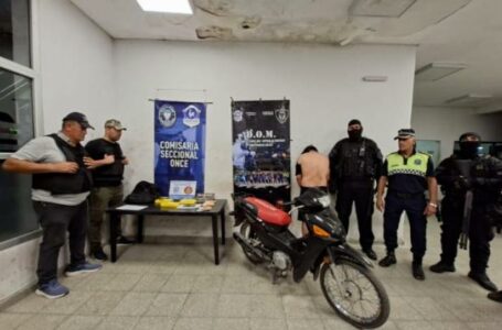 Durante un megaoperativo en Capital la Policía secuestró más de 3 kilos de cocaína