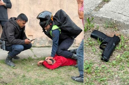 Motochorros atacaron a una chica en la avenida Colón: la policía los persiguió y logró detener a uno