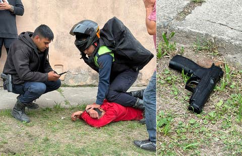  Motochorros atacaron a una chica en la avenida Colón: la policía los persiguió y logró detener a uno