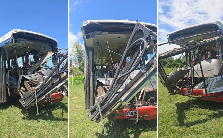 Ruta 38: un hombre murió tras un choque entre dos colectivos