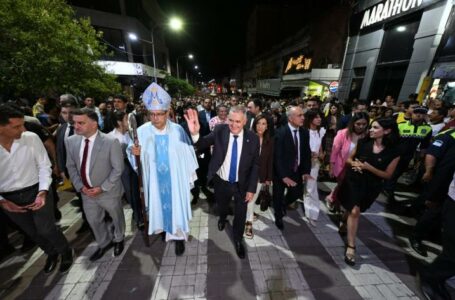 Jaldo participó de los actos por la Inmaculada Concepción