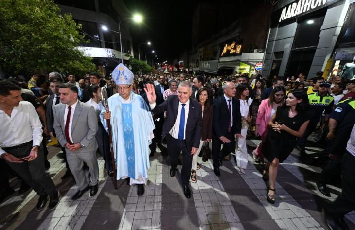 Jaldo participó de los actos por la Inmaculada Concepción