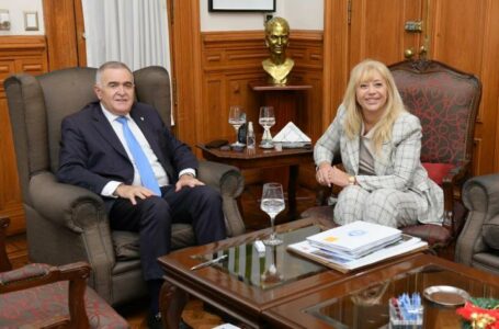 Jaldo y Chahla avanzan en un plan conjunto de obras contra inundaciones y mejoras urbanas