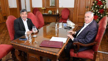  Jaldo y Acevedo coordinaron la continuidad de la gestión durante enero