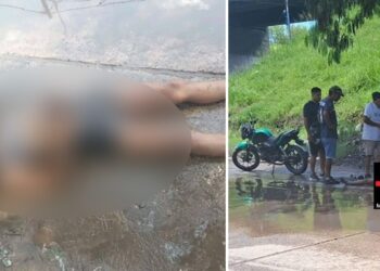 Arrojaron desde un carro a una joven maniatada y la abandonaron