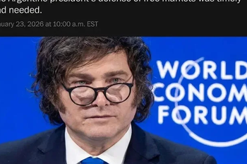 El Washington Post brindó su apoyo a Javier Milei