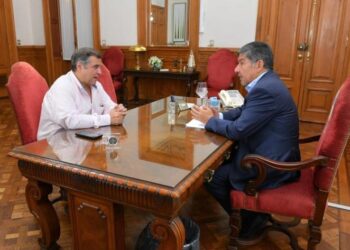 Acevedo recibió al legislador Gallia para analizar el impacto del contexto económico nacional en Tucumán