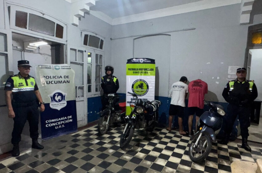  Detuvieron a tres jóvenes que corrían picadas en la ruta 65