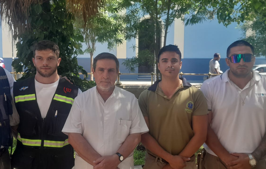  Motoambulancias del 107: «Es personal capacitado y con vocación de servicio»