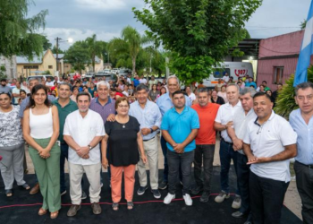 Acevedo recorrió obras de infraestructura, salud y vivienda en Amberes