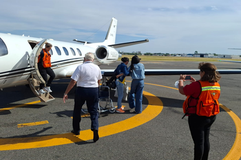 Avión sanitario: una joven fue derivada a Buenos Aires y otra regresó a Tucumán