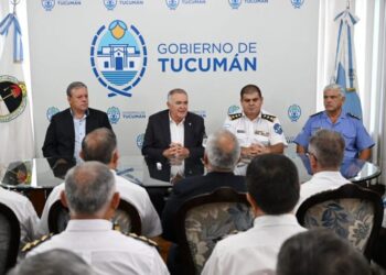 Jaldo recibió a la cúpula policial y ratificó el respaldo total del Gobierno para avanzar en todas las investigaciones