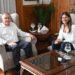 El gobernador Jaldo mantuvo una reunión con la legisladora Vargas Aignasse