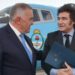 El gobernador Jaldo recibirá esta tarde al presidente Milei en el Aeropuerto