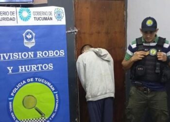 Un delincuente con frondoso prontuario fue detenido tras ingresar a robar en una casa