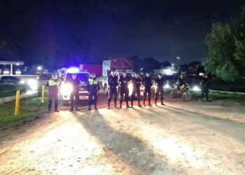 23 conductores borrachos tuvieron que volver a casa caminando desde un control de alcoholemia en Lastenia