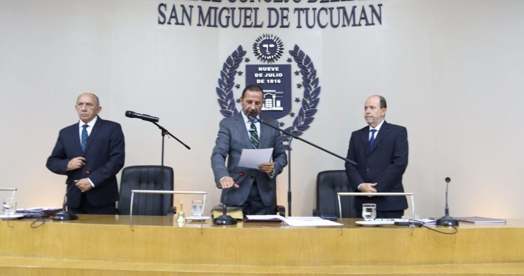 El Dr. Fernando Juri asume un nuevo mandato al frente del Concejo Deliberante: “Priorizamos el diálogo y la gente por sobre las diferencias políticas”
