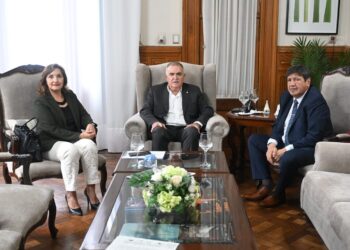 Jaldo recibió a la intendenta de Alderetes y analizó obras y la situación tras las lluvias