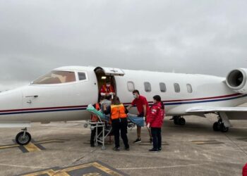 Intensa actividad sanitaria aérea en el sistema de salud