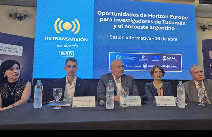 Tucumán se suma al mayor programa global de financiamiento para el sector científico de la Unión Europea