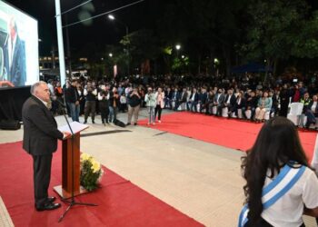 Jaldo inauguró el Centro de Educación Tecnológica y de Idiomas en Bella Vista
