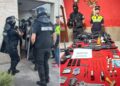 Allanamiento reveló una banda de ladrones armada con equipo policial
