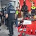 Allanamiento reveló una banda de ladrones armada con equipo policial