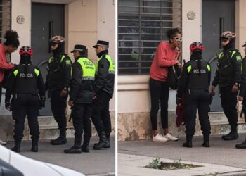 Prevención: le decomisaron un cuchillo y un tenedor a “Celeste”