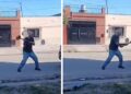 Escándalo en San Cayetano: Chofer de Uber defendió a sus pasajeros de un ataque con hacha y terminó detenido