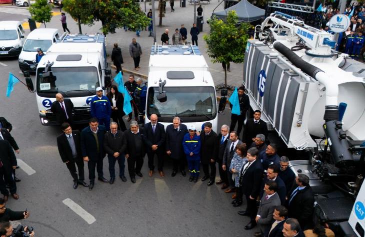 Jaldo celebró el Día del trabajador Sanitarista y entregó equipamiento