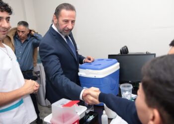 Vacunación en el Concejo: Juri agradeció al SIPROSA por la campaña de vacunación antigripal para empleados