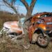 Tragedia vial: un auto fuera de control se salió de la autopista y se incrustó contra un árbol en Santa Bárbara
