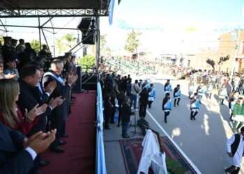 Trancas: Jaldo encabezó los actos oficiales por el Día de la Bandera