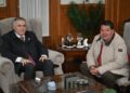 Jaldo recibió Enrique Orellana para avanzar en obras y fortalecer la educación superior