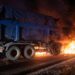 Tragedia en Santiago del Estero: dos camioneros murieron tras un choque e incendio en la Ruta 34