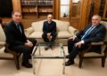 Jaldo mantuvo una reunión de trabajo con autoridades nacionales