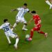 Argentina venció 3-1 a Suiza y enfrentará a Inglaterra el miércoles por las semifinales del Mundial